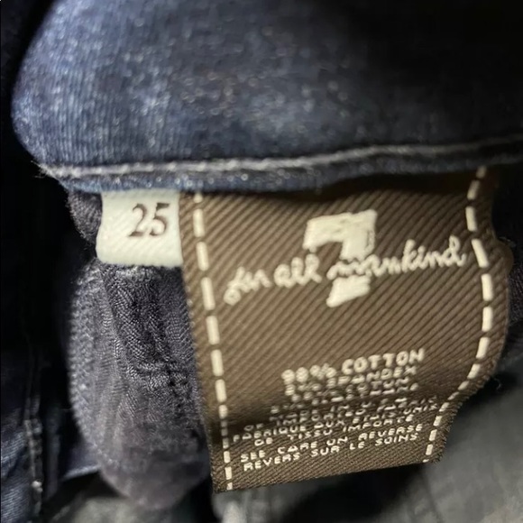 7 For All Mankind Skinny Ankle Jeans - Picture 2 of 3
